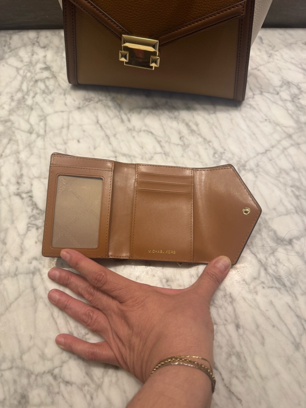 Michael Kors Whitney Top-Handle Satchel w/ Wallet - Picture 6 of 10